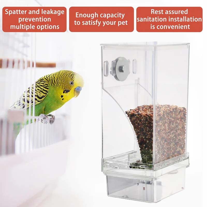 HappyBird Feeder™ | Immer frisches Futter, ohne sich zu quälen!