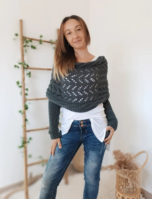 50 % Rabatt | Liliana™ - Bequemer Strickschal [Letzter Tag Rabatt]