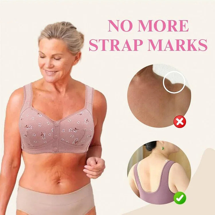 Comfort Bra™ | Stilvoller BH mit Knopfleiste