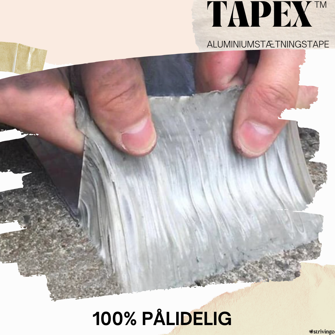 Tapex™ Aluminium-Dichtband!