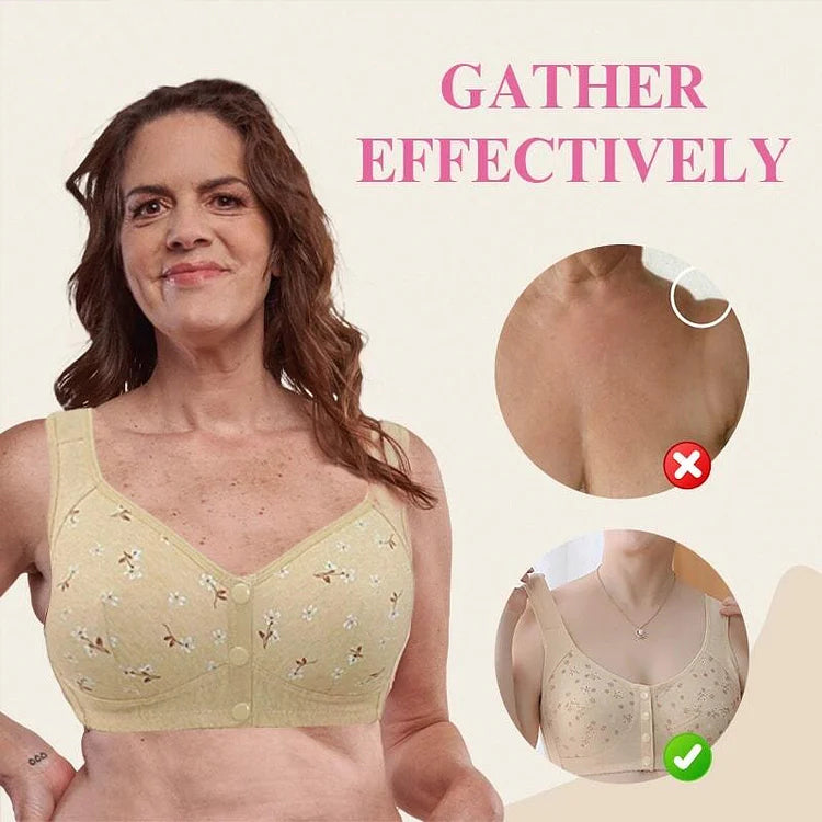 Comfort Bra™ | Stilvoller BH mit Knopfleiste