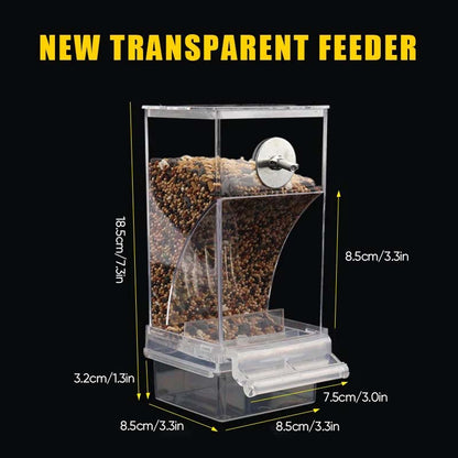 HappyBird Feeder™ | Immer frisches Futter, ohne sich zu quälen!