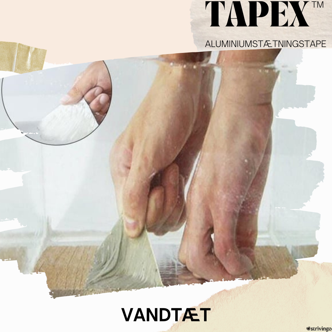 Tapex™ Aluminium-Dichtband!