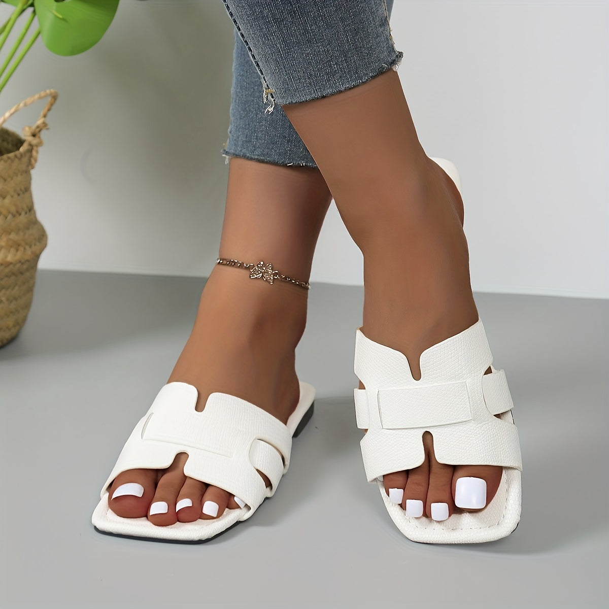 Elisa™ | Modische einfarbige Sandalen für Frauen