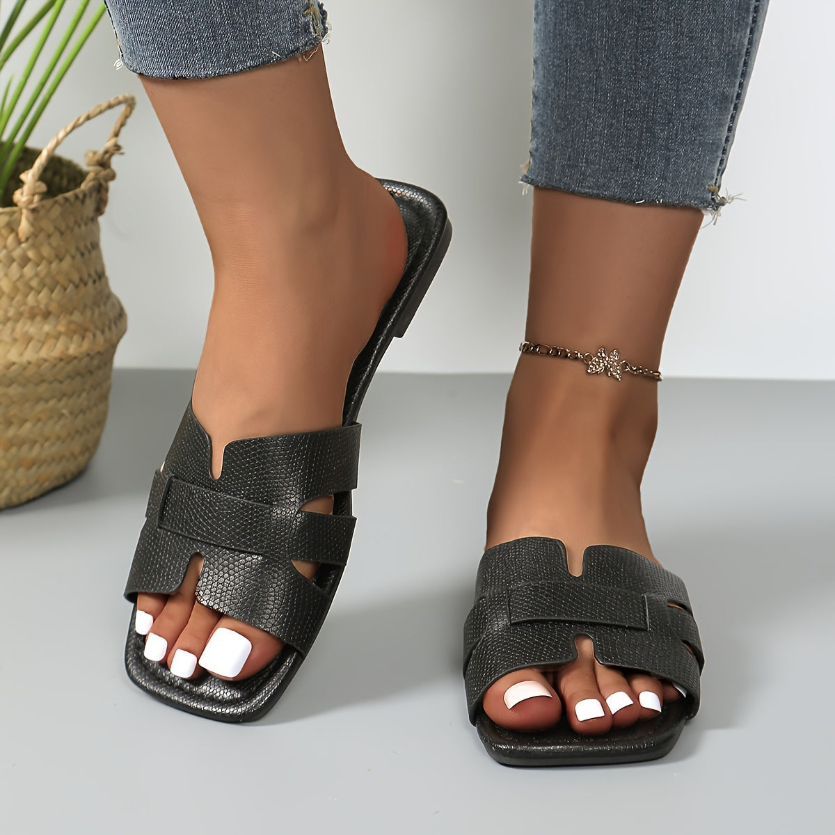 Elisa™ | Modische einfarbige Sandalen für Frauen