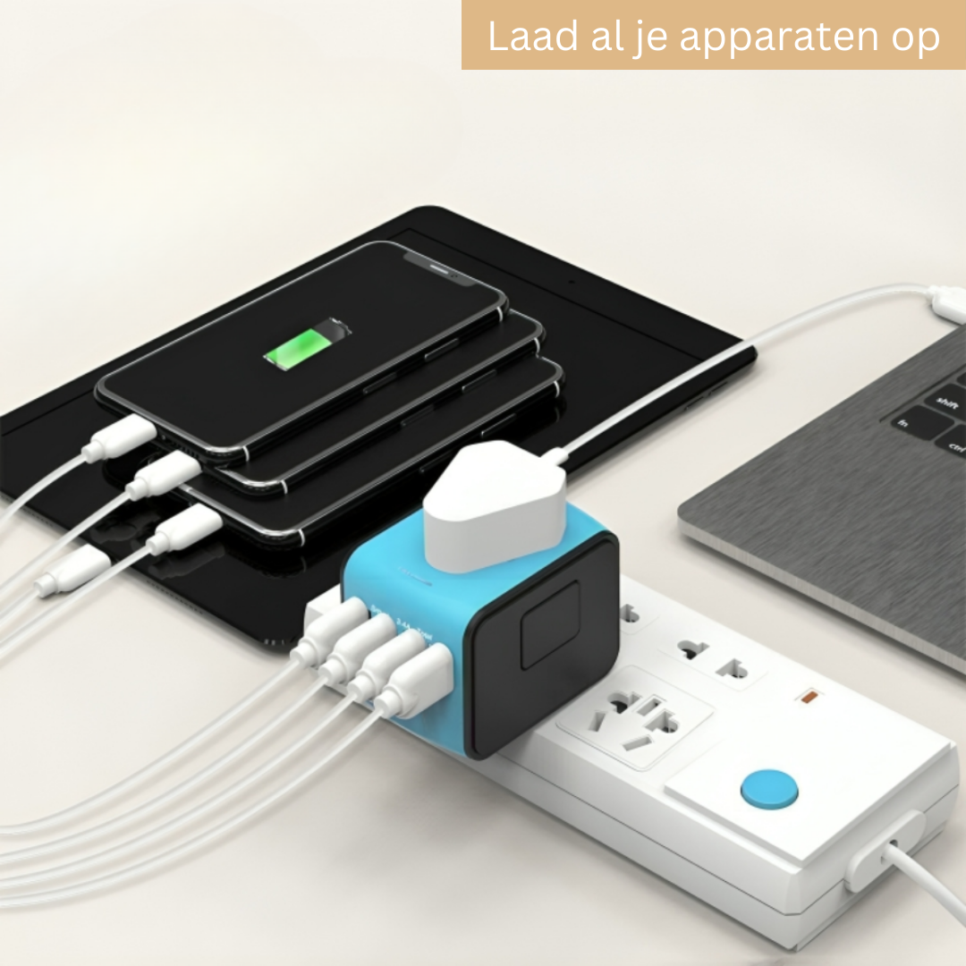 GlobeCharge™ | Bietet eine All-in-One-Adapter-Ladelösung