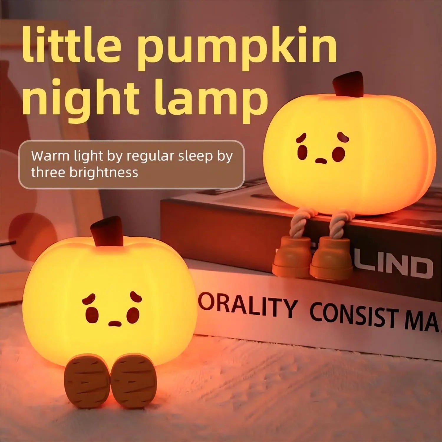 PumpkinGlow™| Lambrite Halloween Kürbis Nachtlicht