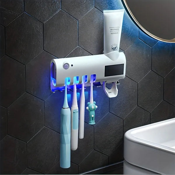 Hygienalize™ | Smart UV Sterilisierende Zahnbürstenhalterung