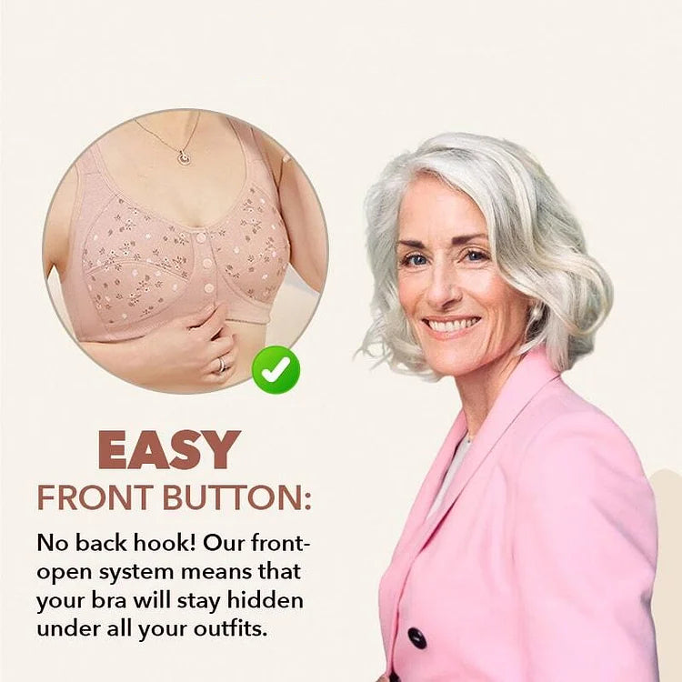 Comfort Bra™ | Stilvoller BH mit Knopfleiste