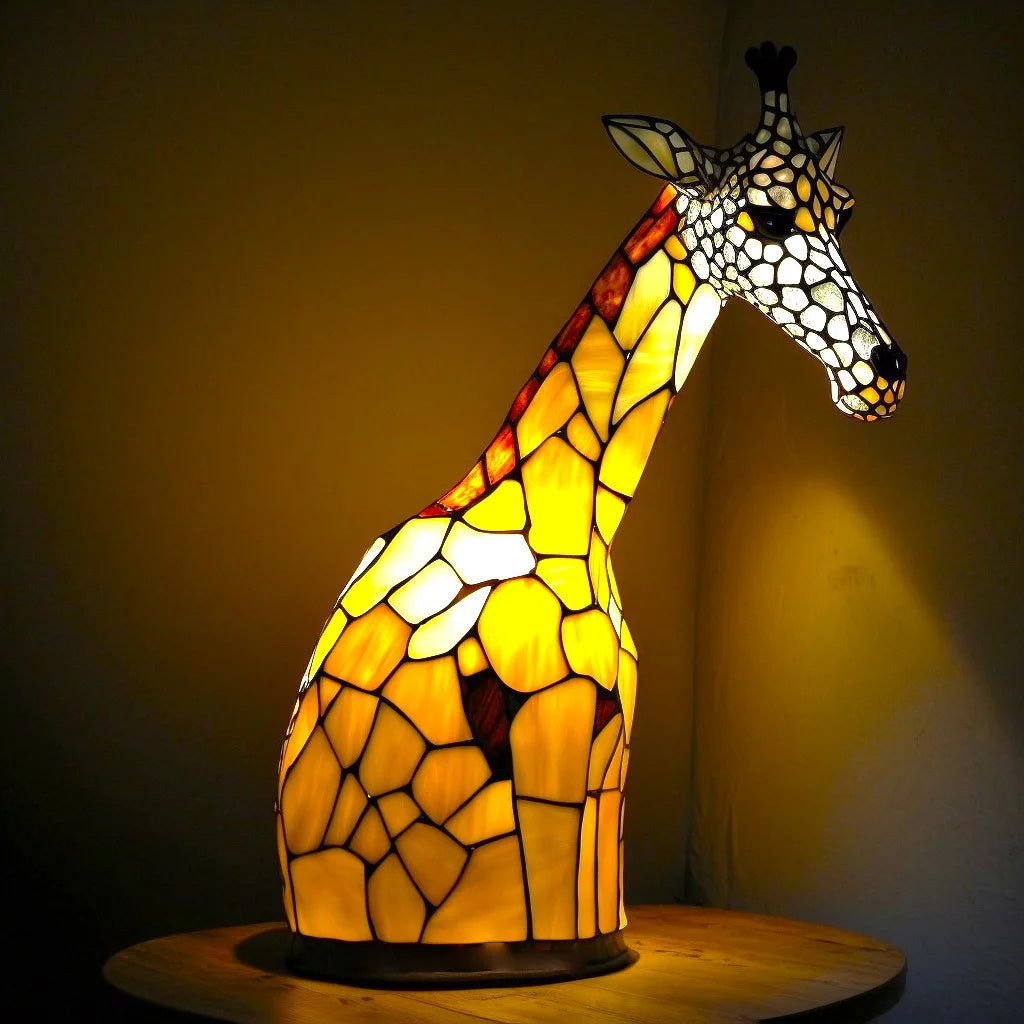 ARTWORK™ | Tierlampe aus Buntglas