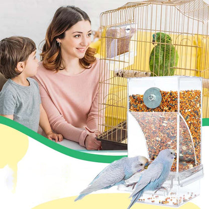 HappyBird Feeder™ | Immer frisches Futter, ohne sich zu quälen!