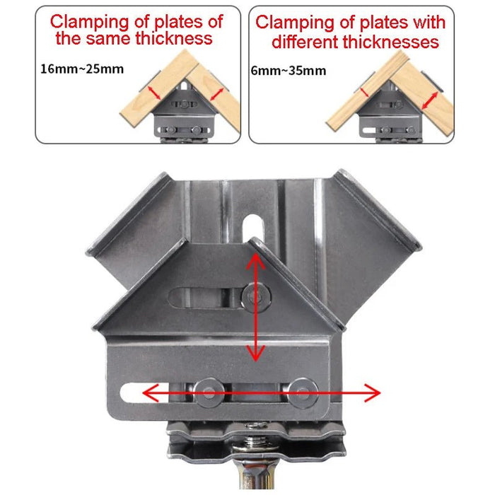 CornerClamps™ | 4-teiliger Satz Winkelklemmen aus Edelstahl