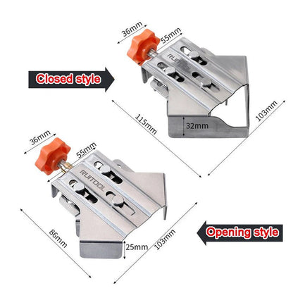 CornerClamps™ | 4-teiliger Satz Winkelklemmen aus Edelstahl